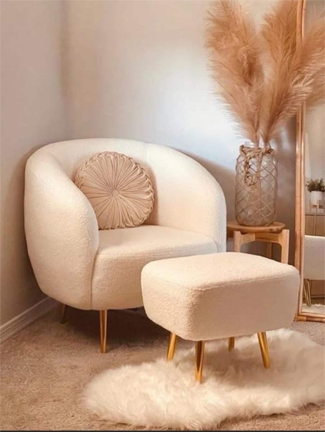 SC-5.0 Sofa Chair With Ottoman for Bed room